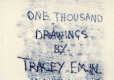 One thousand drawings /
