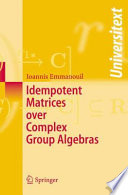 Idempotent matrices over complex group algebras /