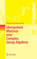 Idempotent matrices over complex group algebras /