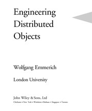 Engineering distributed objects /