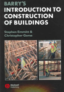 Barry's introduction to construction of buildings /