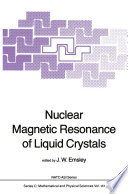 Nuclear Magnetic Resonance of Liquid Crystals /