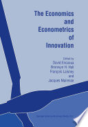The Economics and Econometrics of Innovation /