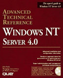 Windows NT server 4.0 : advanced technical reference /