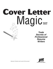 Cover letter magic : trade secrets of professional resumé writers /