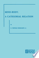 Mind-body : a categorial relation /