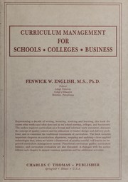 Curriculum management for schools, colleges, business /