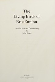 The living birds of Eric Ennion /