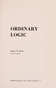 Ordinary logic /