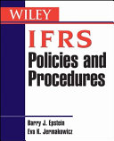 Wiley IFRS policies and procedures /
