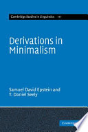 Derivations in minimalism /