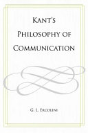Kant's philosophy of communincation /