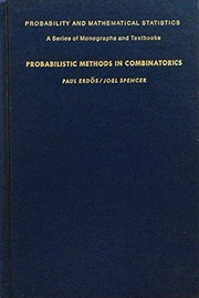 Probabilistic methods in combinatorics /