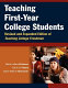 Teaching first-year college students /