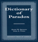 Dictionary of paradox /