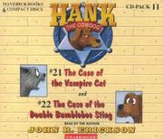 The case of the vampire cat : and, The case of the double bumblebee sting /