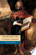 Shakespeare as literary dramatist /