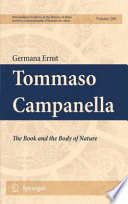 Tommaso Campanella : the book and the body of nature /