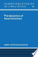 The dynamics of focus structure /