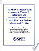The NPEC sourcebook on assessment /
