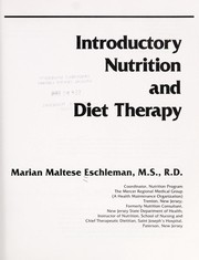 Introductory nutrition and diet therapy /