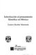 Introducción al pensamiento filosófico en México /