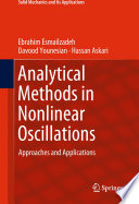 Analytical Methods in Nonlinear Oscillations : Approaches and Applications /