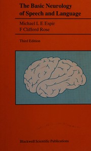 The basic neurology of speech and language /