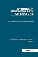 Studies in Hiberno-Latin literature /