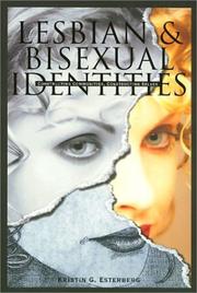 Lesbian and bisexual identities : constructing communities, constructing selves /