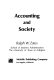 Accounting and society /