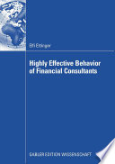 Highly effective behavior of financial consultants /