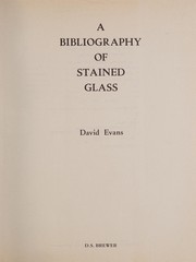 A bibliography of stained glass /