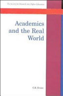 Academics and the real world /