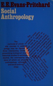 Social anthropology /