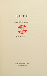 Cute, and other poems /