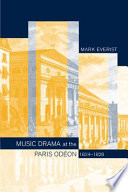 Music drama at the Paris Odéon, 1824-1828 /