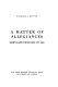 A matter of allegiances; Maryland from 1850 to 1861 /