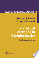 Statistical Methods in Bioinformatics : an Introduction /