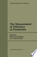 The Measurement of Efficiency of Production /