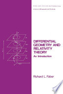 Differential geometry and relativity theory : an introduction /