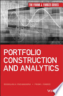 Portfolio construction and analytics /