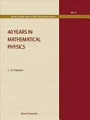 40 years in mathematical physics /