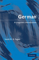 German : a linguistic introduction /