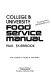 College & university food service manual /