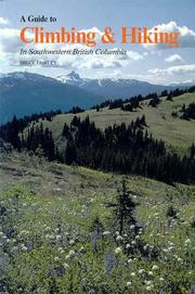 A guide to climbing & hiking in southwestern British Columbia /