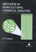 Methods in agricultural chemical analysis : a practical handbook /