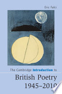 The Cambridge introduction to British poetry, 1945-2010 /
