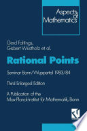 Rational Points : Seminar Bonn/Wuppertal 1983/84 /