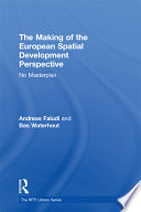 The making of the European spatial development perspective : no masterplan /